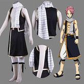 Fairy Tail Etherious Natsu Dragneel Schal Cosplay Requisite Schal Weiß - cosplaycartde